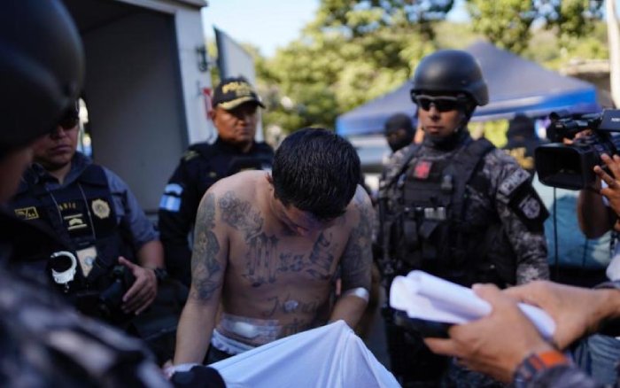 Más de 85 pandilleros salvadoreños han sido remitidos