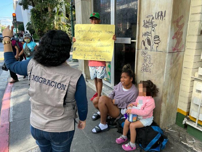 Se promueve retorno voluntario a venezolanos que solicitan apoyo en zona 1