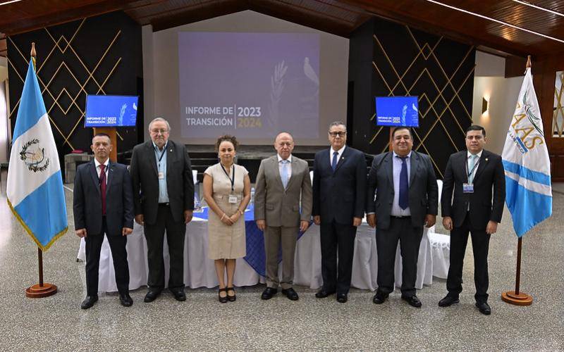 En esta primera reunión celebrada, se presentaron los avances de SAAS, sus funciones y demás aspectos técnicos. Foto: Gobierno de Guatemala.
