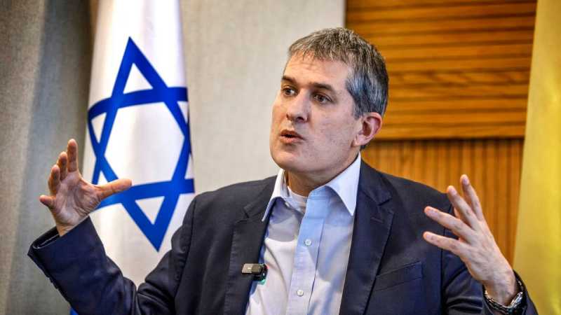 El embajador de Israel en Colombia, Gali Dagan. Foto AFP