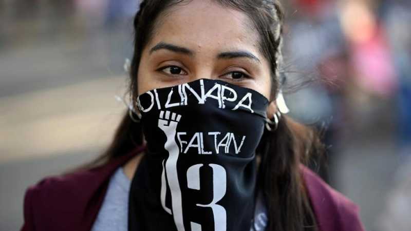 El ejército mexicano estuvo al tanto del secuestro y desaparición de los 43 estudiantes de Ayotzinapa en 2014. Foto: AFP