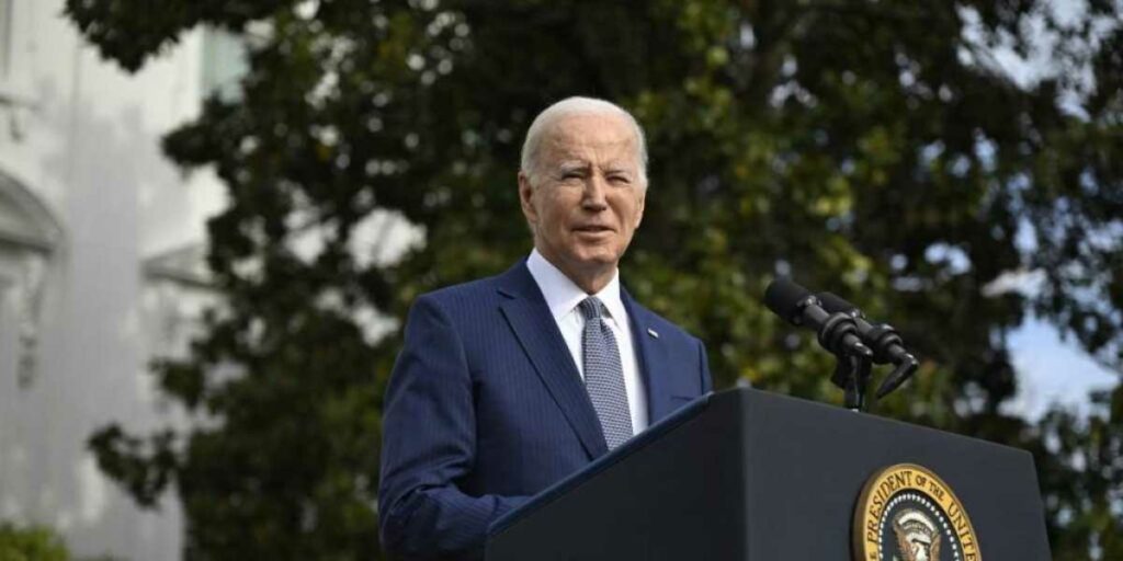 El presidente de EE.UU. Joe Biden, dijo que cree que está cerca un acuerdo de liberación de rehenes en la Franja de Gaza. Foto: AFP