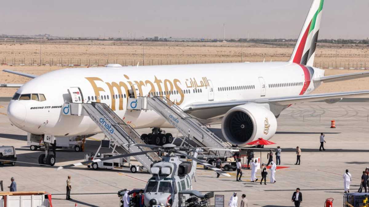 Dubái planea reemplazar su principal aeropuerto, el más transitado del mundo, por otro aún más grande. Foto: AFP