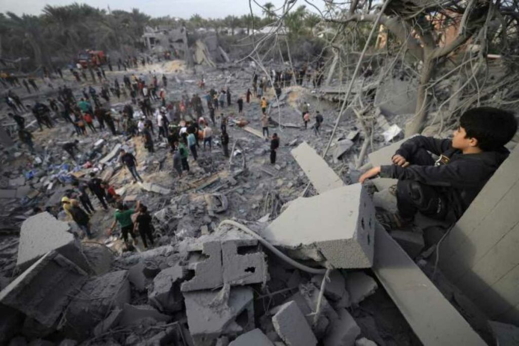 La Franja de Gaza es actualmente “el lugar más peligroso del mundo para un niño”, denunció, dijo la jefa de Unicef. Foto: AFP