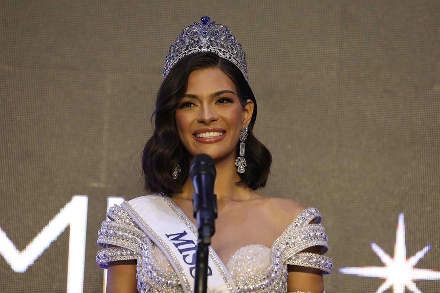 Según el Gobierno la oposición de buscar manipular y aprovechar con fines políticos el triunfo de Sheynnis Palacios en el certamen Miss Universo. Foto: AFP