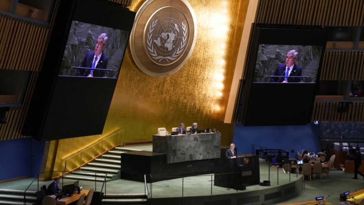 La ONU pidió a todos los países del mundo que respeten la tradicional “tregua olímpica” con motivo de los Juegos de París. Foto: AFP