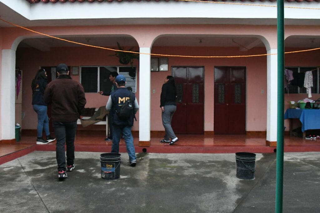 Allanamientos caso Hospital de Chimaltenango