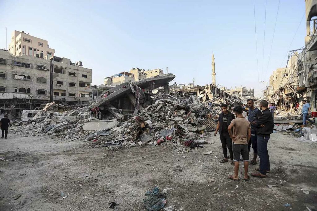 El ejército israelí anunció que establecerá dos puntos suplementarios de control de la ayuda humanitaria para la Franja de Gaza. Foto: AFP