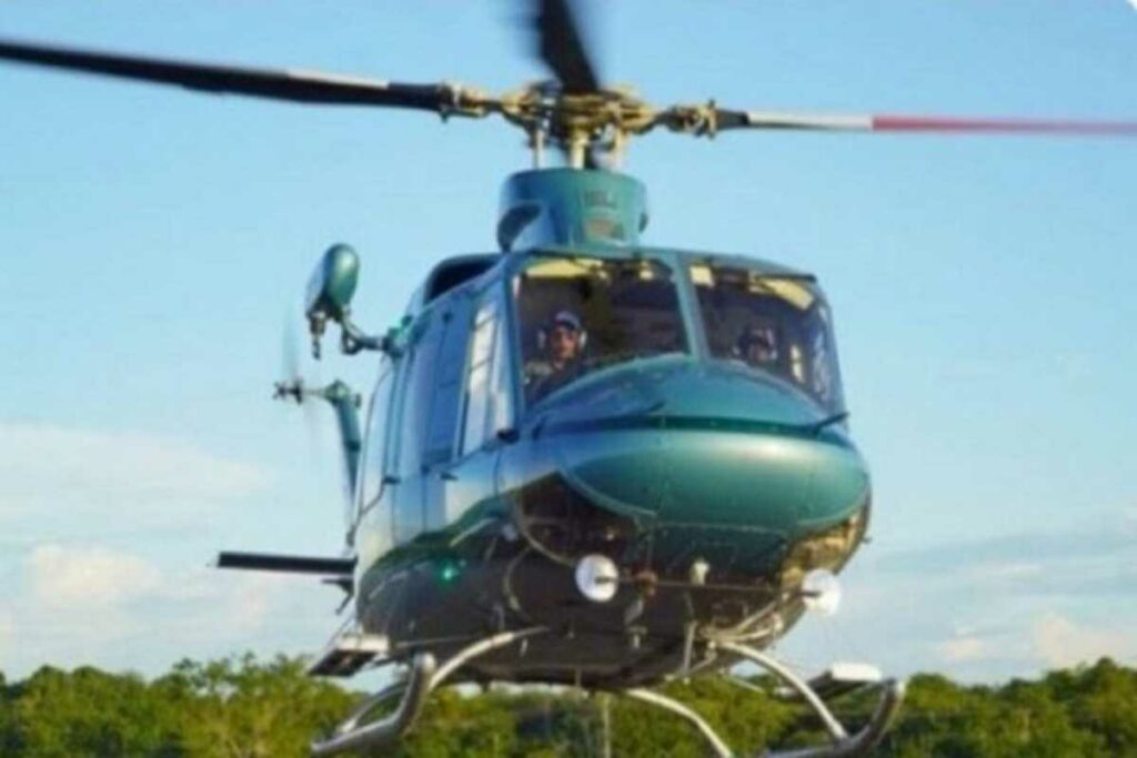 Cinco militares de Guyana murieron y otros dos sobrevivieron tras estrellarse un helicóptero del Ejército en una zona montañosa. Foto: AFP