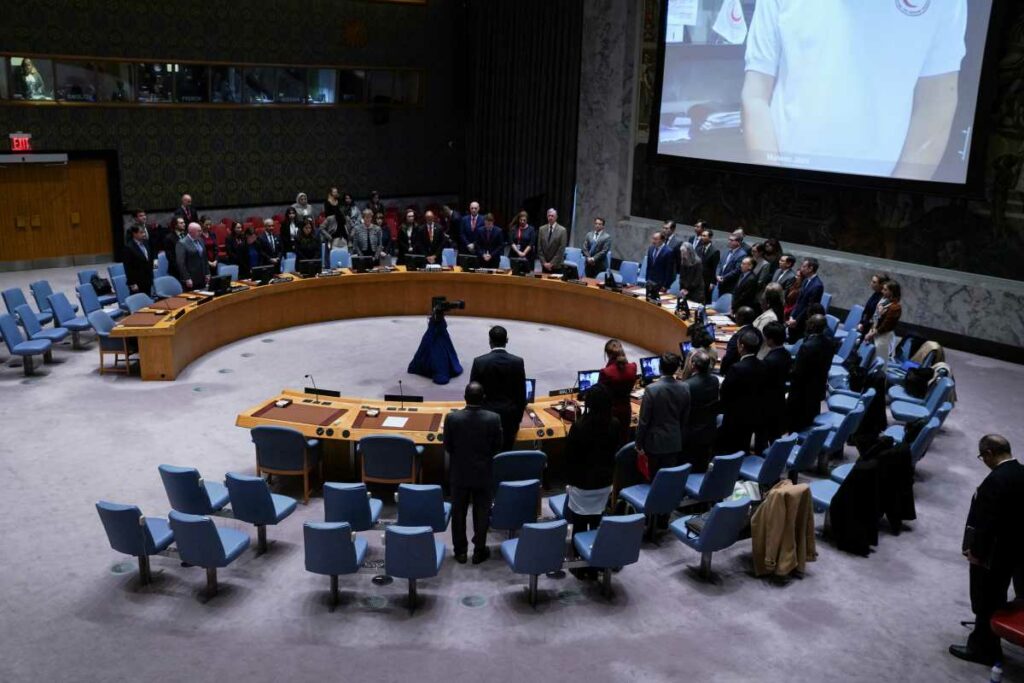 El Consejo de Seguridad de la ONU exigió el viernes la entrega “a gran escala” de ayuda humanitaria a la población de Gaza. Foto: AFP