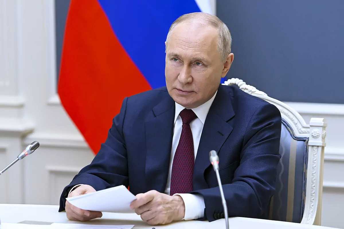 El presidente de Rusia, Vladimir Putin, declaró que su país tiene margen para “avanzar” al conflicto en Ucrania. Foto: AFP