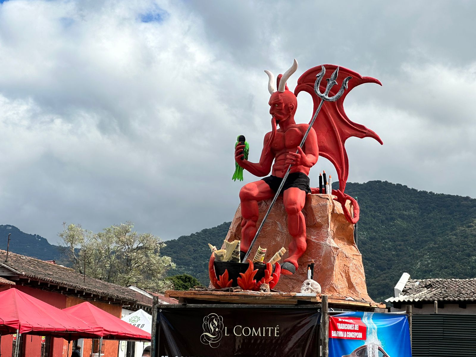 Quema del diablo, Bo Concepción, Antigua Guatemala