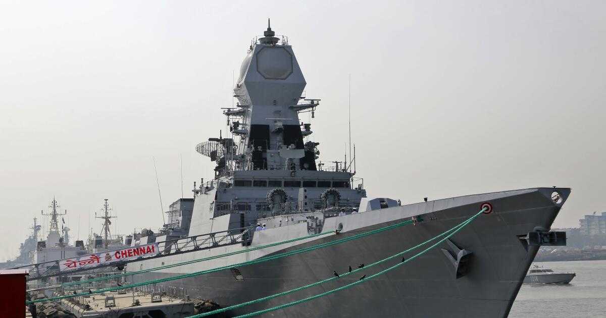 La marina de India anunció el rescate de los 21 tripulantes del carguero “MV Lila Norfolk” en el mar Arábigo. Foto: AFP