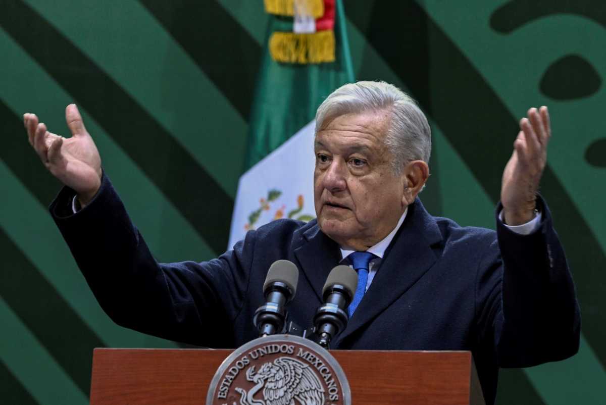 El presidente de México, Andrés Manuel López Obrador, (AMLO) acusó a EE.UU. de auspiciar “prácticas inmorales”. Foto: AFP
