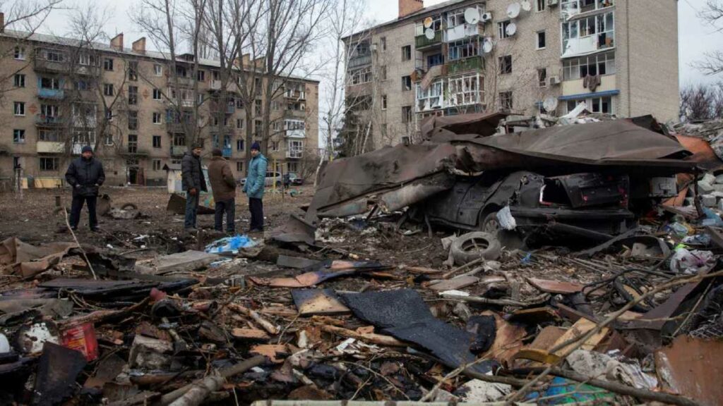 Los masivos bombardeos de Rusia a Ucrania, según los expertos, extenuar a la población y desgastar las defensas antiaéreas. Foto: AFP