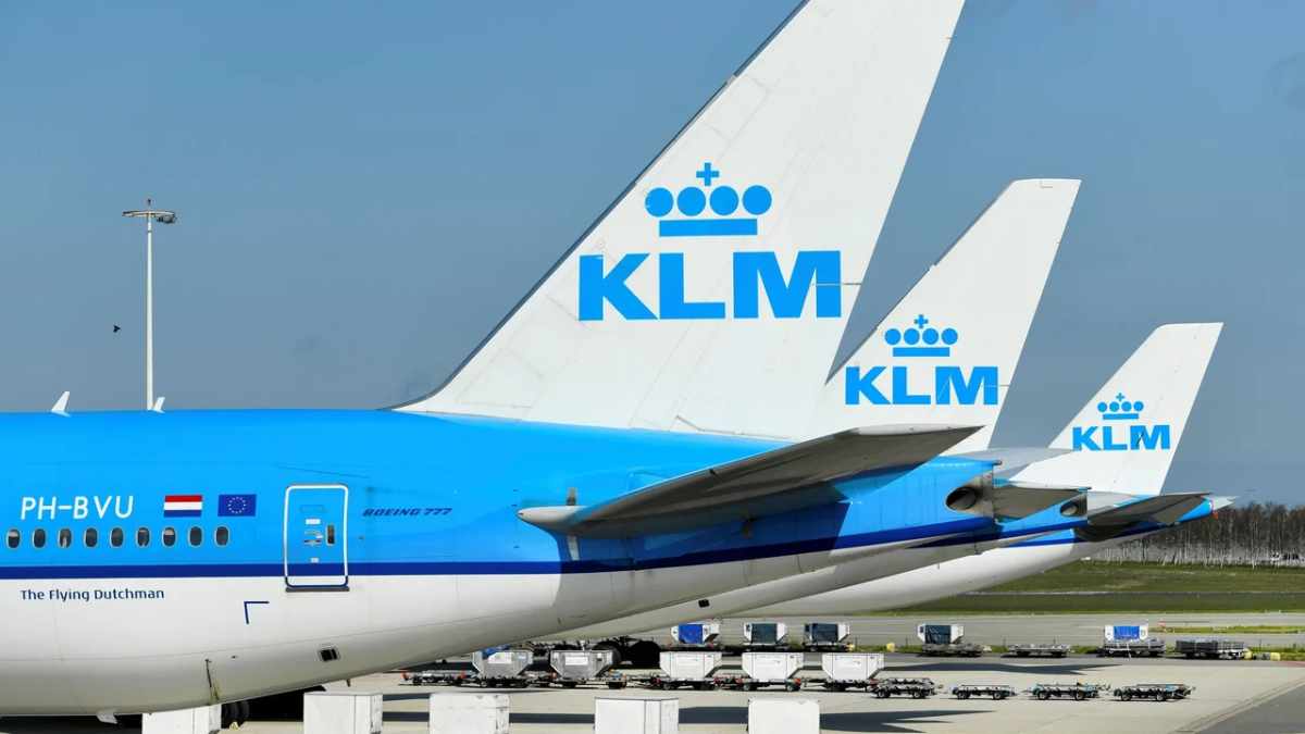 La justicia europea anuló la autorización de la Comisión Europea a una ayuda estatal concedida por Países Bajos a la aerolínea KLM. Foto: AFP