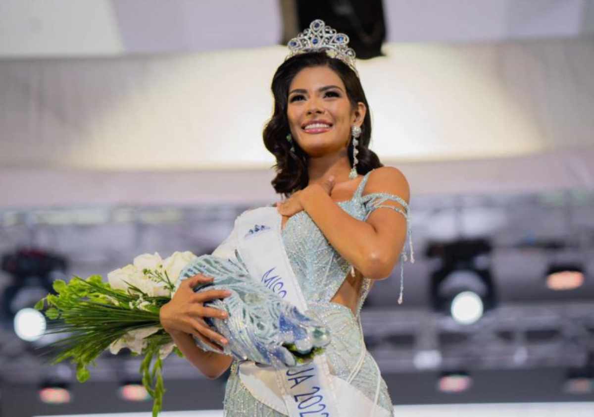 Sheynnis Palacios dijo en Costa Rica que su coronación como Miss Universo puso en el “mapa mundial” a Nicaragua. Foto: AFP