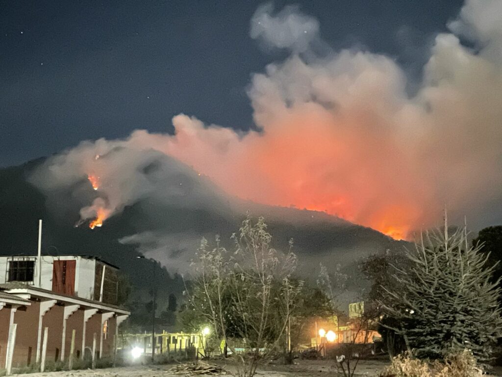 Tres incendios forestales encienden las alarmas en Quetzaltenango