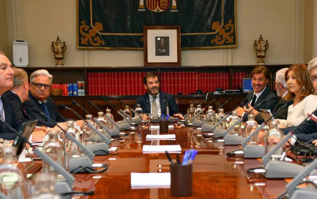 Representantes del gobierno y de la oposición española sostuvieron una reunión para tratar de la renovación del Consejo General del Poder Judicial. Foto: AFP