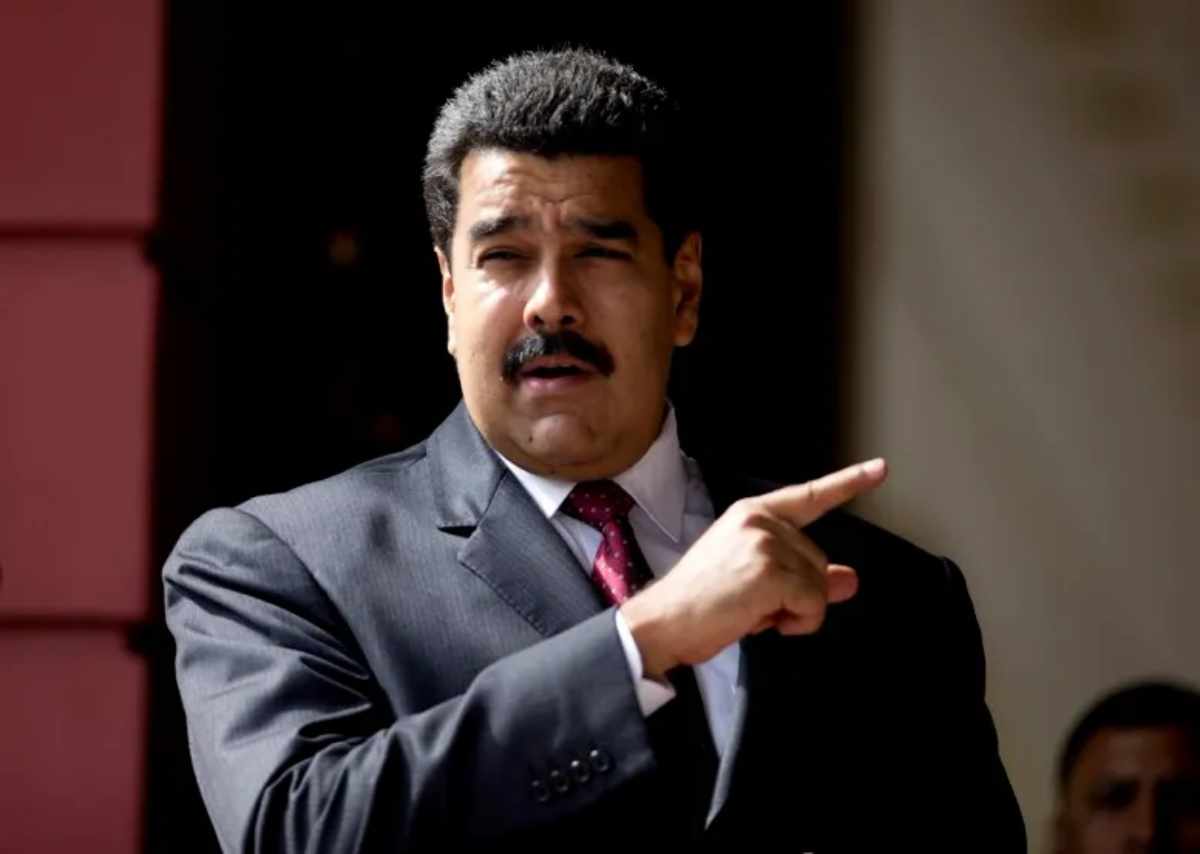 El presidente de Venezuela, Nicolás Maduro, denunció el “descuartizamiento” del avión venezolano que fue confiscado por Estados Unidos. Foto: AFP