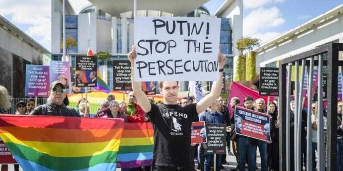 Rusia añadió a lo que denomina como el “movimiento internacional LGTB” a su lista de personas y entes “terroristas y extremistas”. Foto: AFP