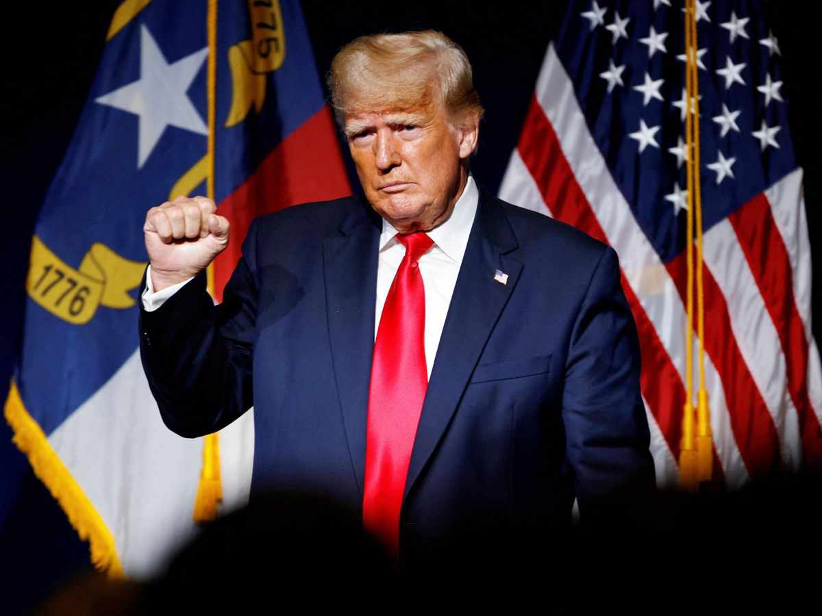 El expresidente Donald Trump, dijo que quiere imponer aranceles de 10 por ciento a las importaciones a Estados Unidos. Foto: AFP