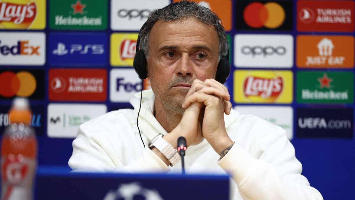 El entrenador del PSG, Luis Enrique Martínez, aseguró estar convencido que van “a dar la vuelta” a la eliminatoria contra el Barcelona. Foto: AFP