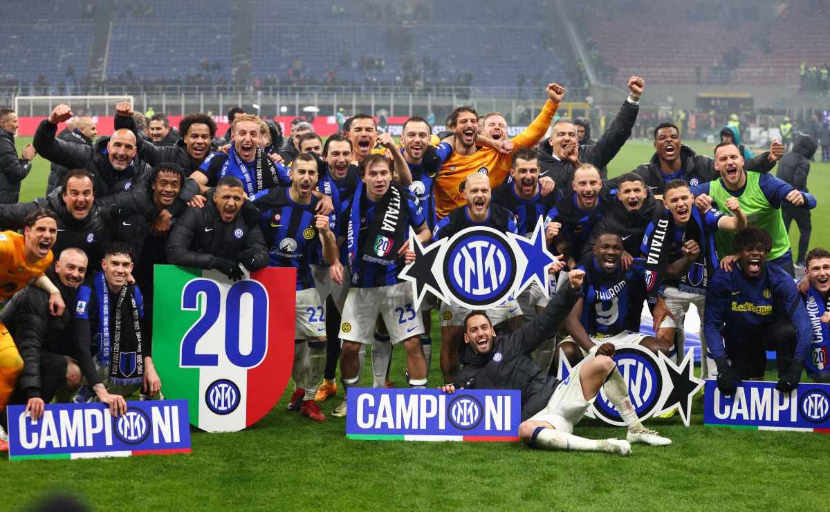 El Inter de Milán estrenará el domingo 28 de abril de 2024, en San Siro su vigésimo título de campeón contra el Torino, en la 34ª jornada. Foto: AFP